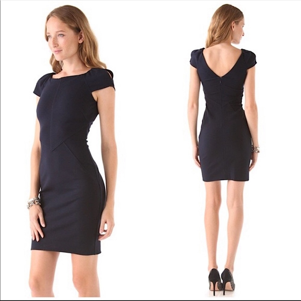 Diane Von Frutsenberg Helen Bodice Detail Mini Dress